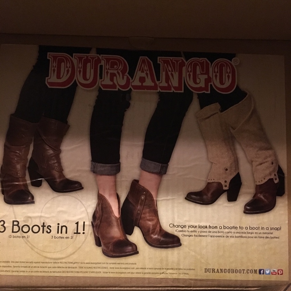 Durango 3 in 1 Leather Boots